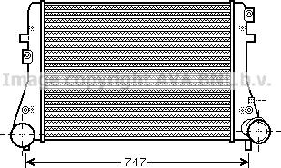 AVA VN4306 - Intercooler, charger car-mod.net