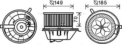 AVA VN8337 - Interior Blower car-mod.net