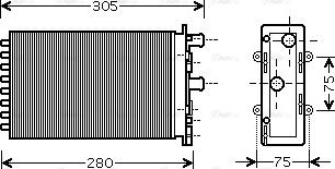 AVA VNA6239 - Heat Exchanger, interior heating car-mod.net
