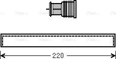 AVA VND294 - Dryer, air conditioning car-mod.net