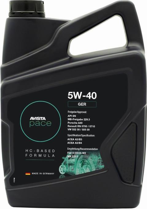 AVISTA 30 - Engine Oil car-mod.net
