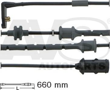 AVS Autoparts 340607 - Warning Contact, brake pad wear car-mod.net