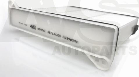 AVS Autoparts HB936 - Filter, interior air car-mod.net