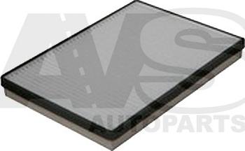 AVS Autoparts HB127 - Filter, interior air car-mod.net