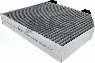 AVS Autoparts HBA048BC - Filter, interior air car-mod.net