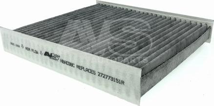 AVS Autoparts HBA038C - Filter, interior air car-mod.net