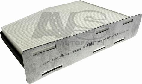 AVS Autoparts HBA166 - Filter, interior air car-mod.net