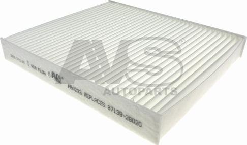 AVS Autoparts HBA233 - Filter, interior air car-mod.net
