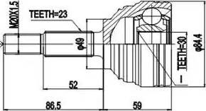 Aywiparts AW1510007 - CV Joint Kit, drive shaft car-mod.net