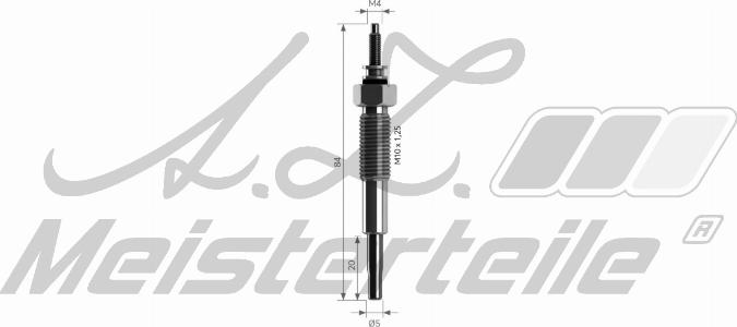 A.Z. Meisterteile AZMT-49-040-1110 - Glow Plug car-mod.net
