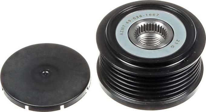 A.Z. Meisterteile AZMT-49-036-1667 - Pulley, alternator, freewheel clutch car-mod.net