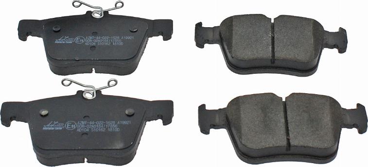 A.Z. Meisterteile AZMT-44-022-1628 - Brake Pad Set, disc brake car-mod.net