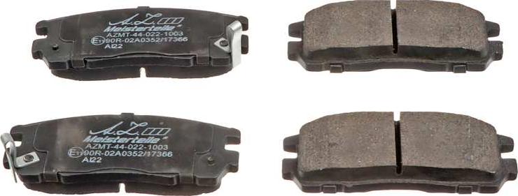 A.Z. Meisterteile AZMT-44-022-1003 - Brake Pad Set, disc brake car-mod.net