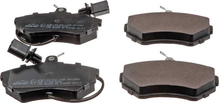 A.Z. Meisterteile AZMT-44-022-1105 - Brake Pad Set, disc brake car-mod.net