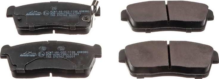 A.Z. Meisterteile AZMT-44-022-1139 - Brake Pad Set, disc brake car-mod.net