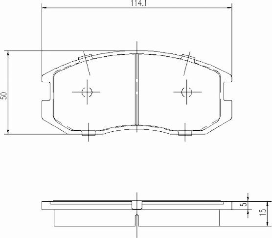 A.Z. Meisterteile AZMT-44-022-1391 - Brake Pad Set, disc brake car-mod.net
