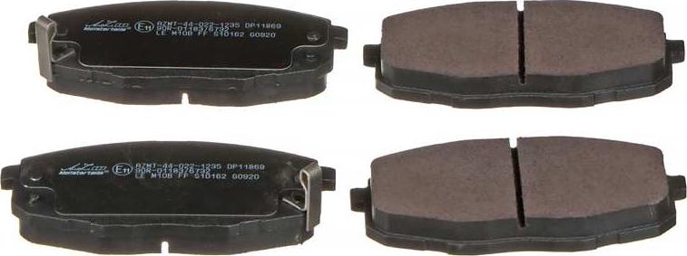 A.Z. Meisterteile AZMT-44-022-1235 - Brake Pad Set, disc brake car-mod.net