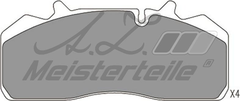 A.Z. Meisterteile AZMT-44-022-2445 - Brake Pad Set, disc brake car-mod.net