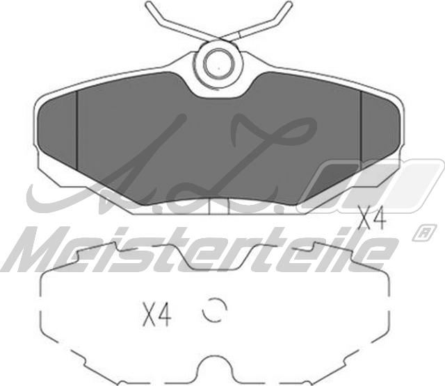 A.Z. Meisterteile AZMT-44-022-2469 - Brake Pad Set, disc brake car-mod.net
