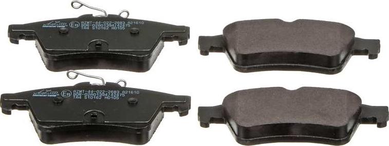 A.Z. Meisterteile AZMT-44-022-2683 - Brake Pad Set, disc brake car-mod.net