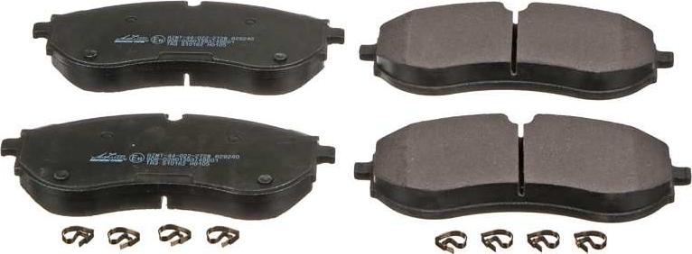A.Z. Meisterteile AZMT-44-022-2728 - Brake Pad Set, disc brake car-mod.net