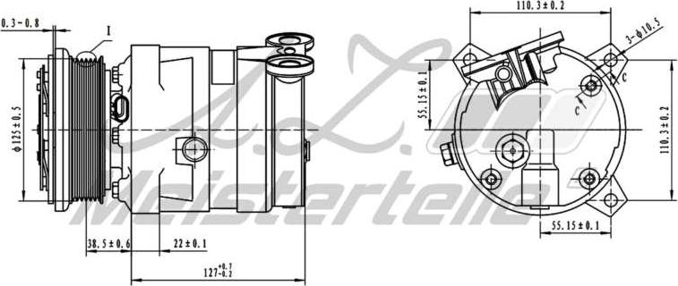 A.Z. Meisterteile AZMT-45-041-1035 - Compressor, air conditioning car-mod.net