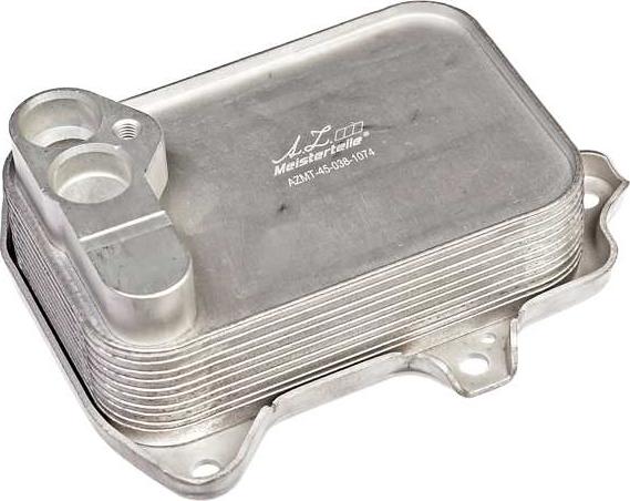 A.Z. Meisterteile AZMT-45-038-1074 - Oil Cooler, engine oil car-mod.net
