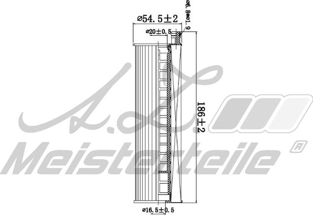 A.Z. Meisterteile AZMT-41-040-1336 - Oil Filter car-mod.net