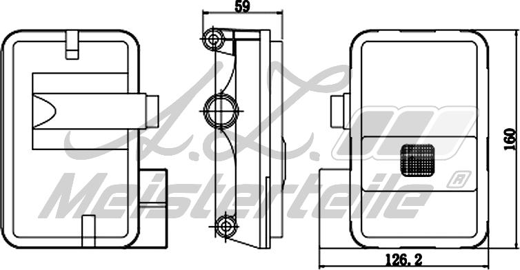 A.Z. Meisterteile AZMT-41-050-1082 - Hydraulic Filter, automatic transmission car-mod.net