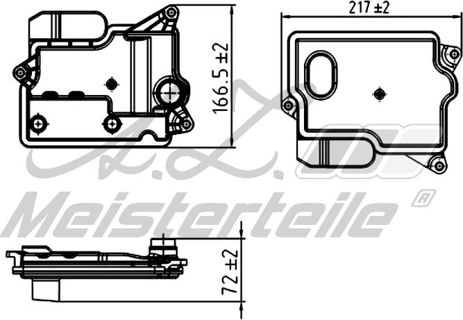 A.Z. Meisterteile AZMT-41-050-1164 - Hydraulic Filter, automatic transmission car-mod.net