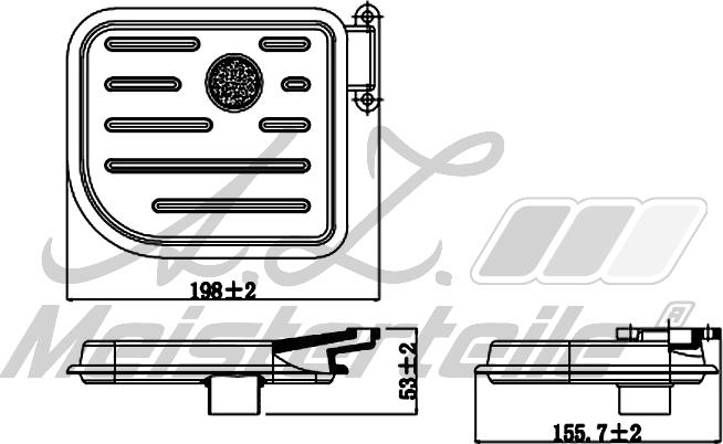 A.Z. Meisterteile AZMT-41-050-1104 - Hydraulic Filter, automatic transmission car-mod.net
