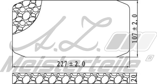 A.Z. Meisterteile AZMT-41-010-1490 - Filter, interior air car-mod.net