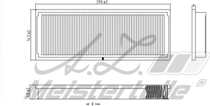 A.Z. Meisterteile AZMT-41-010-1497 - Filter, interior air car-mod.net