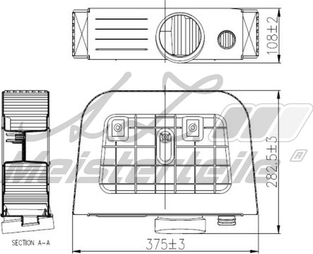 A.Z. Meisterteile AZMT-41-030-1971 - Engine Air Filter car-mod.net