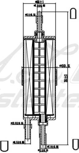 A.Z. Meisterteile AZMT-41-020-1399 - Fuel filter car-mod.net
