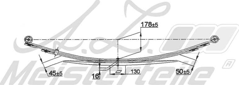 A.Z. Meisterteile AZMT-42-089-9014 - Spring Pack car-mod.net