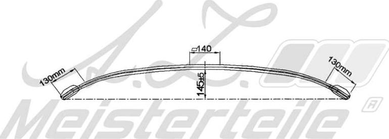 A.Z. Meisterteile AZMT-42-089-9016 - Spring Pack car-mod.net