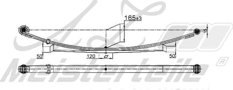 A.Z. Meisterteile AZMT-42-089-9013 - Spring Pack car-mod.net