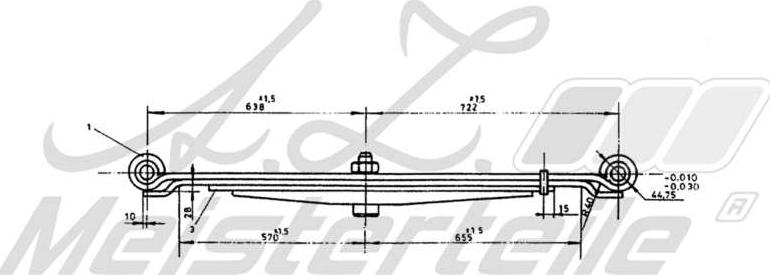 A.Z. Meisterteile AZMT-42-089-9034 - Spring Pack car-mod.net