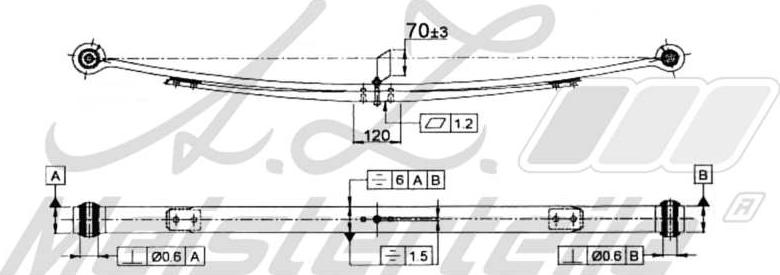 A.Z. Meisterteile AZMT-42-089-9021 - Spring Pack car-mod.net