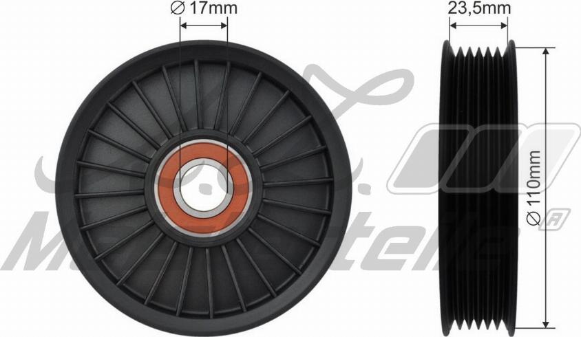 A.Z. Meisterteile AZMT-20-031-2111 - Pulley, v-ribbed belt car-mod.net