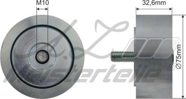 A.Z. Meisterteile AZMT-20-031-2176 - Pulley, v-ribbed belt car-mod.net