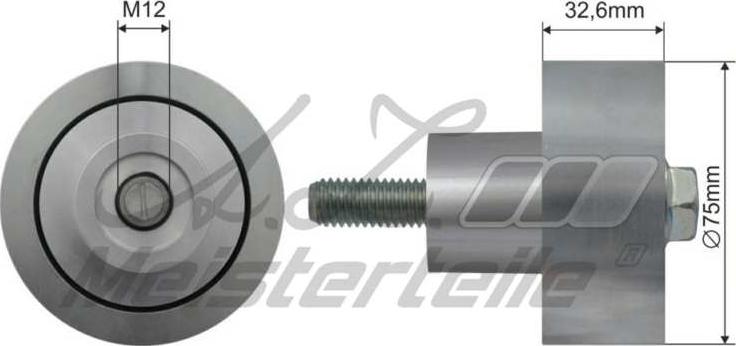 A.Z. Meisterteile AZMT-20-031-2173 - Pulley, v-ribbed belt car-mod.net