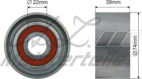 A.Z. Meisterteile AZMT-20-031-2207 - Pulley, v-ribbed belt car-mod.net
