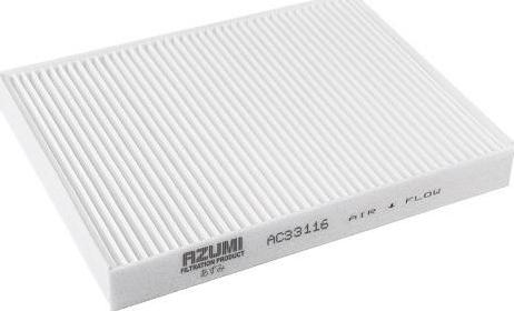 Azumi AC33116 - Filter, interior air car-mod.net