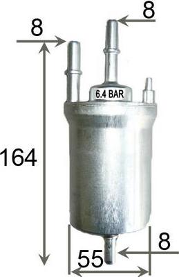 Azumi FSP33061B - Fuel filter car-mod.net