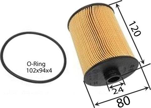 Azumi OE33001 - Oil Filter car-mod.net