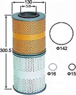 Azumi OE23359SET - Oil Filter car-mod.net