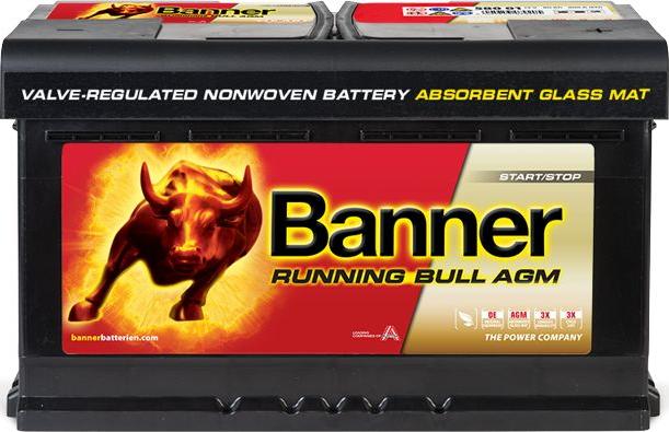 BANNER 016580010101 - Starter Battery car-mod.net