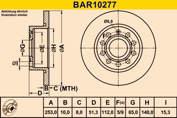 Barum BAR10277 - Brake Disc car-mod.net